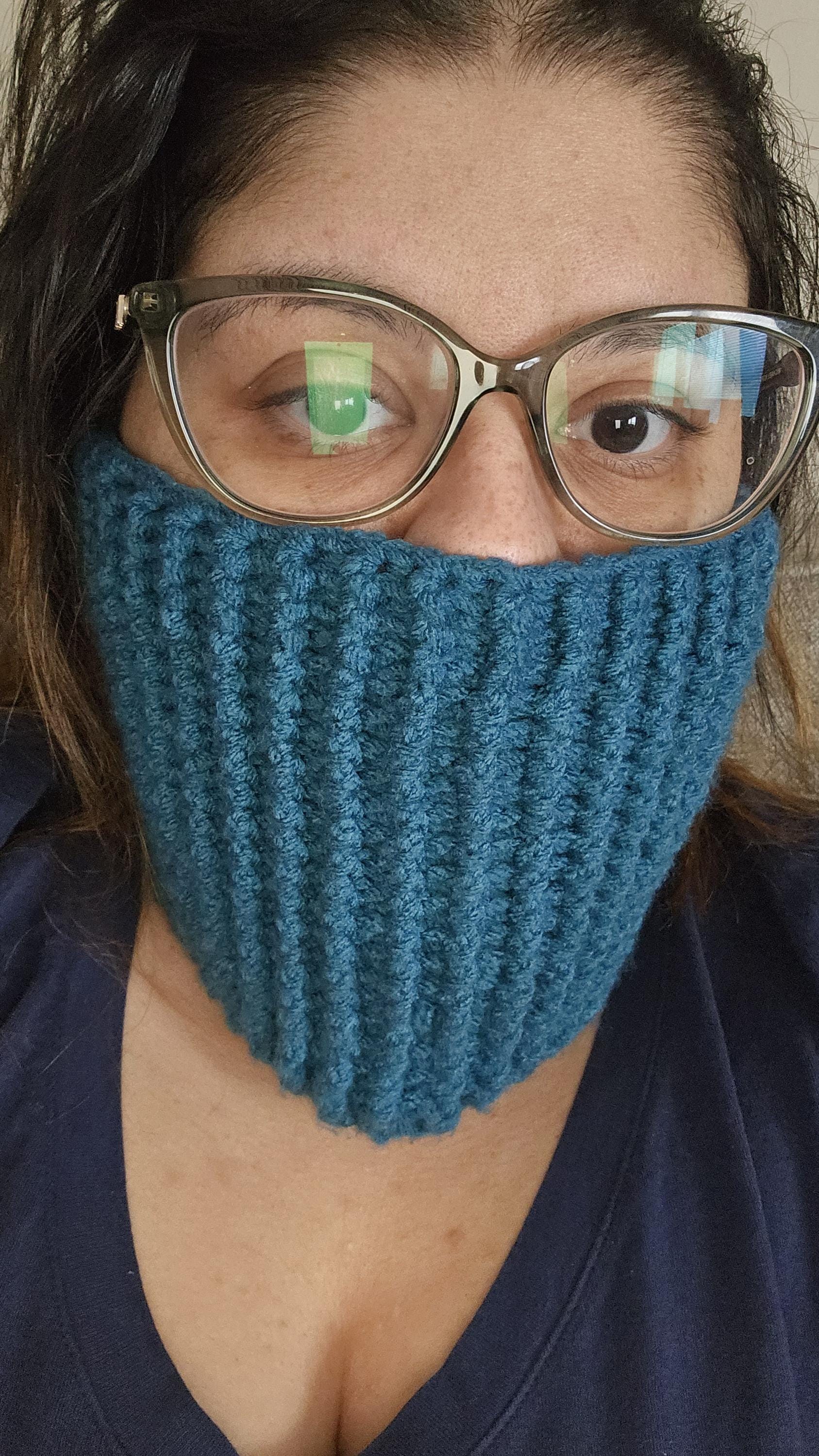 Handmade Crochet Neck Cowl & Ear Warmer