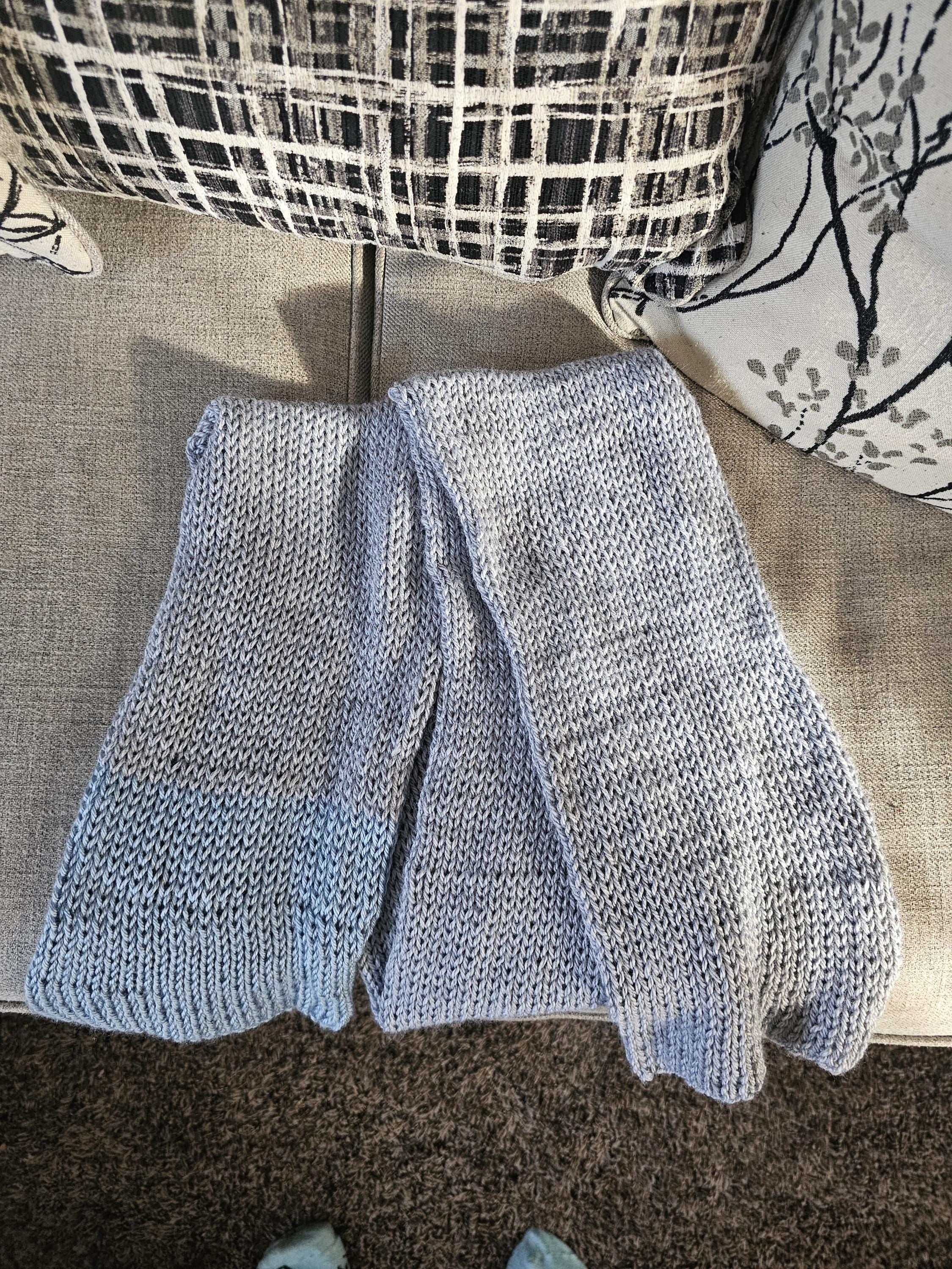 Handmade Knitted Scarf – Soft & Cozy, 68" Long