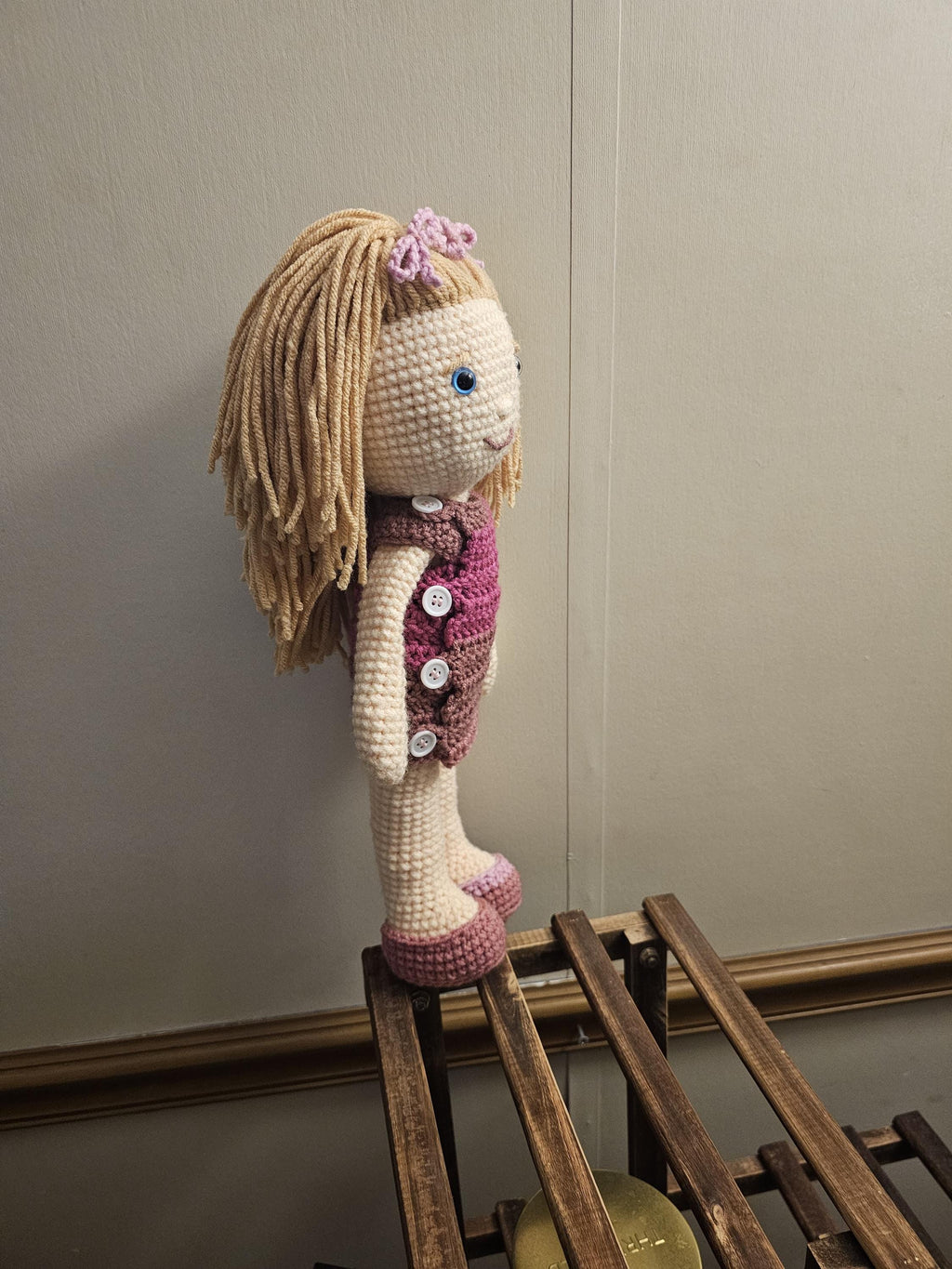 Ophelia Customizable Crochet Doll | Handmade Amigurumi Gift