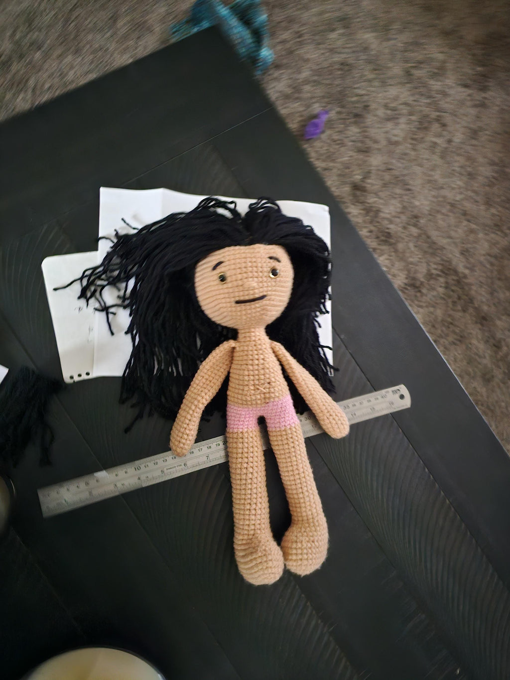 Ophelia Customizable Crochet Doll | Handmade Amigurumi Gift