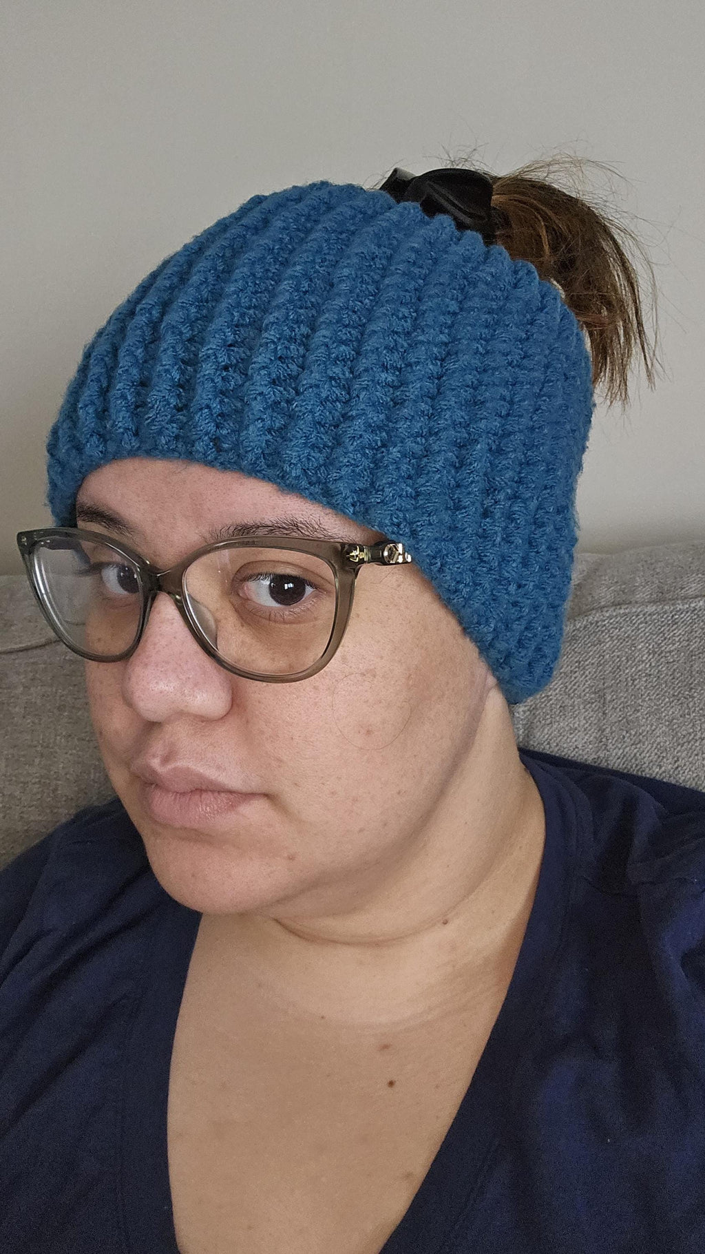 Handmade Crochet Neck Cowl & Ear Warmer