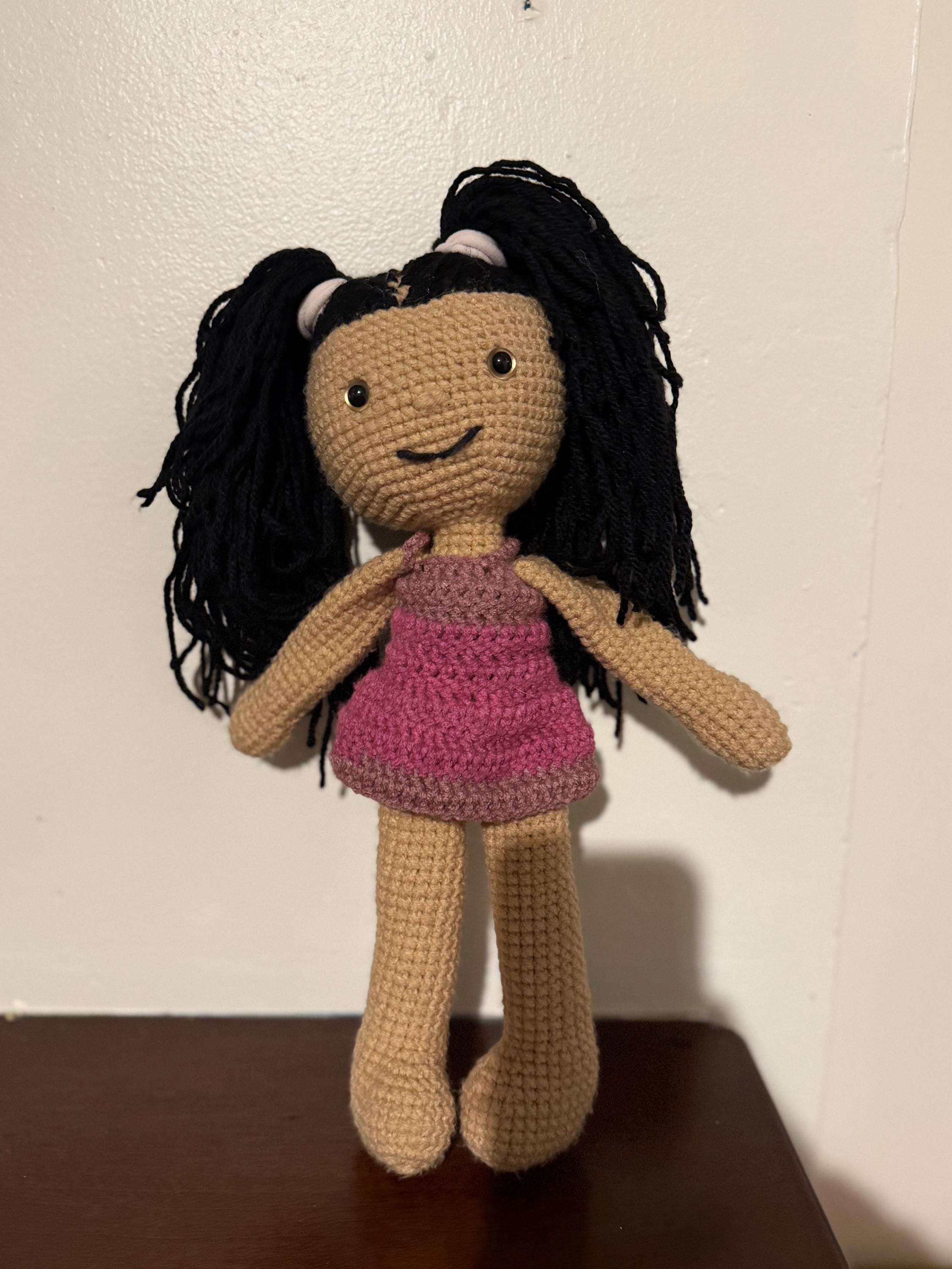 Ophelia Customizable Crochet Doll | Handmade Amigurumi Gift